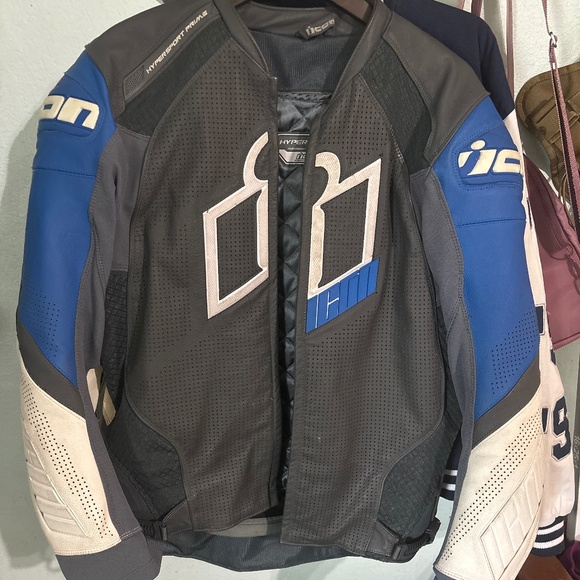 Icon motorcycle jacket hyper sport prime